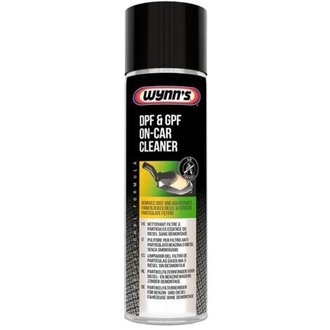 Nettoyant Filtre à particule Essence ou Diesel Sans Démontage 500ml Wynn’s