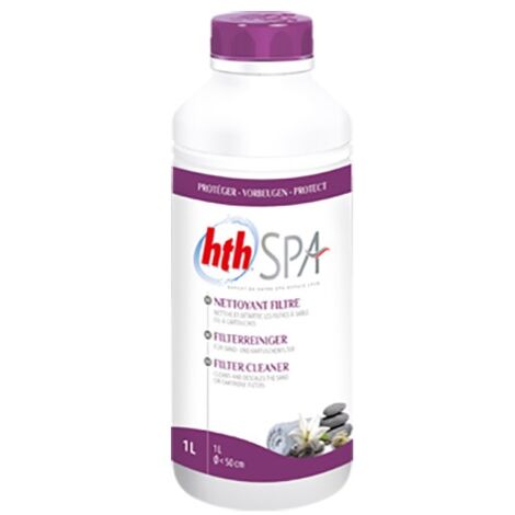 Nettoyant filtre détartrage hth Spa 1 litre - 1 litre