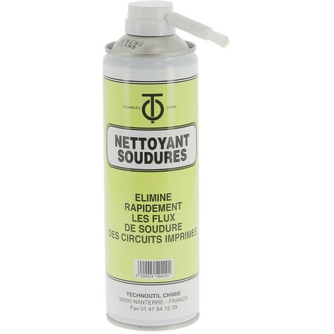 Nettoyant flux soudure de circuits imprimés 400ml net  60395 pour Outillage