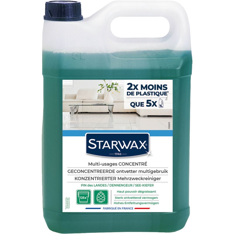 Starwax - Nettoyant multi-usages parfum pin des landes 5L