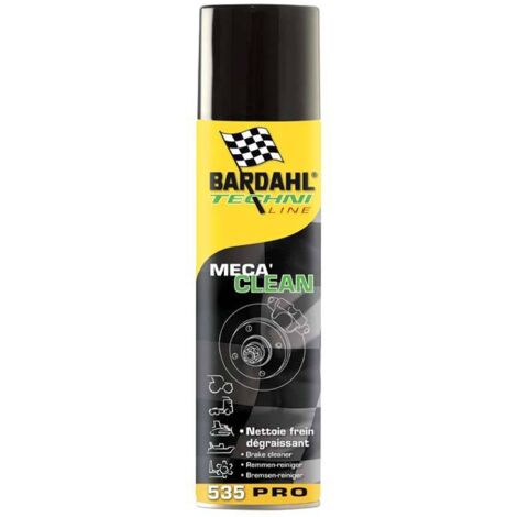 Nettoyant freins MECA CLEAN BTL BARDAHL - Aérosol 600 ml