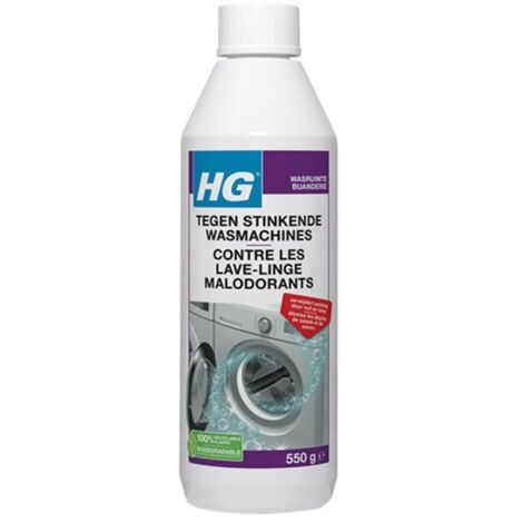 Nettoyant HG contre les lave-linge malodorants (550gr)