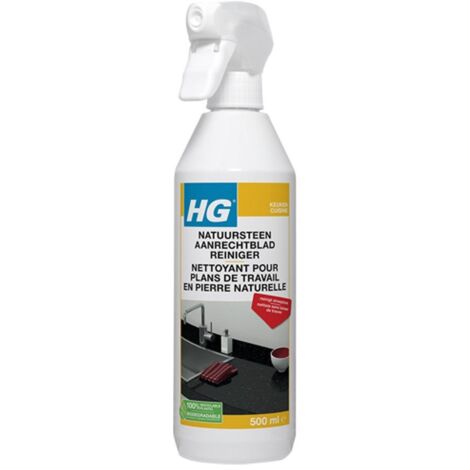 Nettoyant HG pour plans de travail en pierre naturelle (500ml)