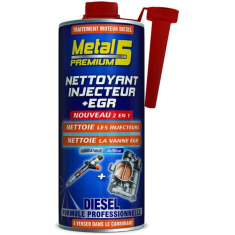 Nettoyant injecteur + EGR Diesel 1L Metal 5