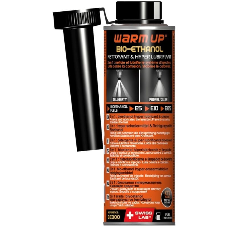 Nettoyant injecteur éthanol, bioethanol, 300ml - warm up