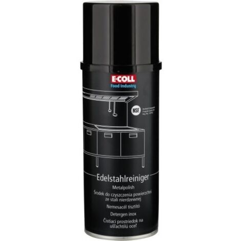 Nettoyant inox NSF-A7 Spray 400ml E-COLL EE(Par 12)
