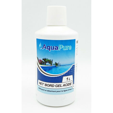 Nettoyant ligne d'eau en gel pour piscine 1 litre - jardiboutique