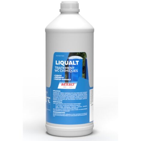 Nettoyant liquéfiant WC chimiques LIQUALT - 1 L - AEXALT