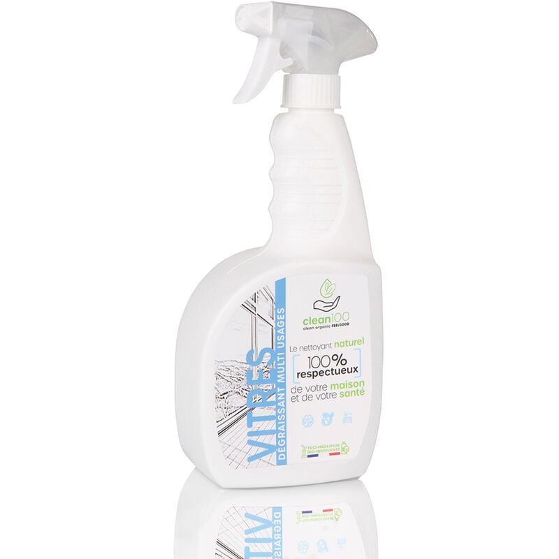 Nettoyant liquide spécial vitres et miroir - sprayer - 750ML - Ecologique et Hypoallergénique - Vaporisateur - X1