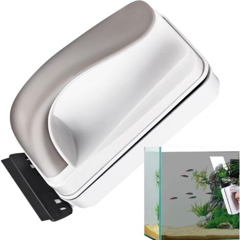 Nettoyant magnétique pour vitres d'aquarium - Aimant de nettoyage double