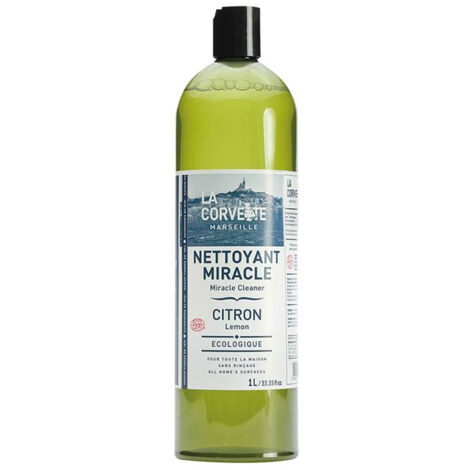 Nettoyant Miracle Citron Ecocert 1l - La Corvette