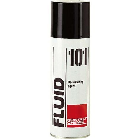 Nettoyant moisissure Kontakt Chemie FLUID 101, Aérosol 200 ml pour Traitement des courts-circuits des circuits ( Prix pour 1 )
