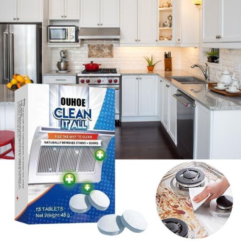 Nettoyant Mousse Écologique pour Cuisine - Dégradant Graisse Hottes et Ustensiles