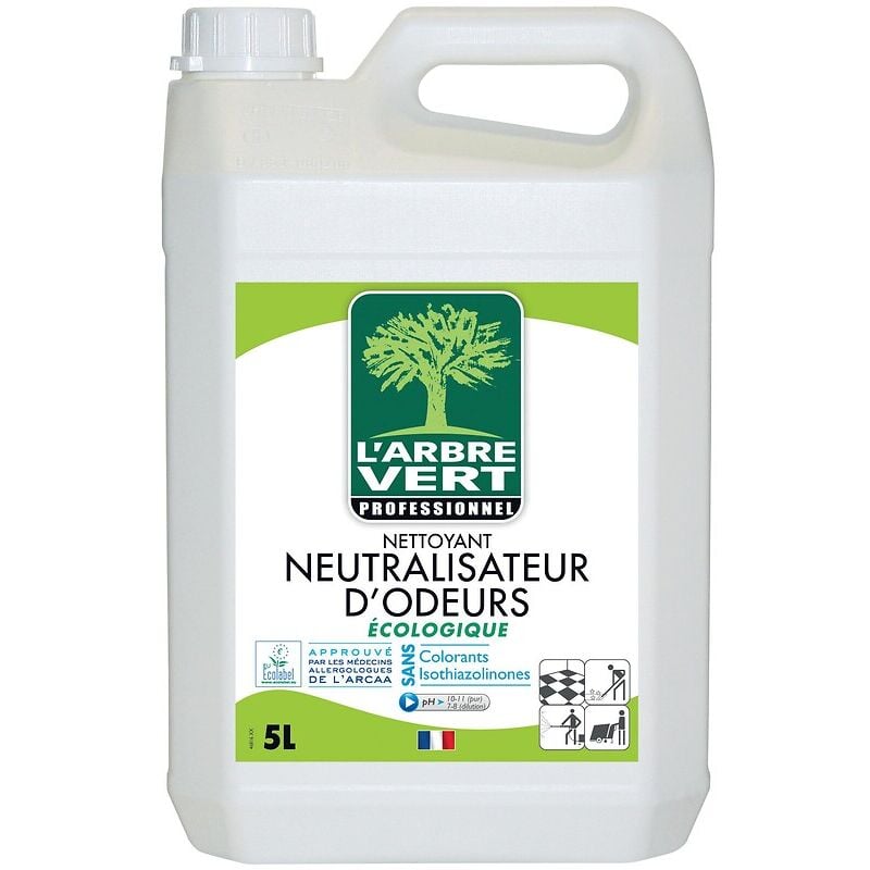 Nettoyant Neutralisateur d'Odeurs 5L. Arbre Vert