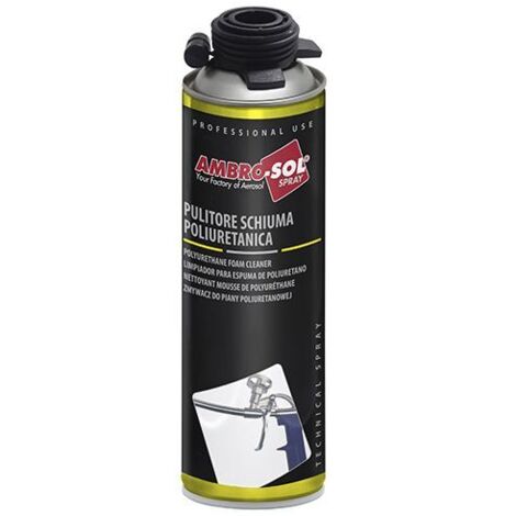 Nettoyant pistolet mousse polyuréthane 500 ml - P302 - Ambro-sol - -