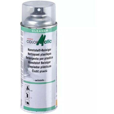 NETTOYANT PLASTIQUE ANTISTATIQUE AEROSOL 400ML COLORMATIC
