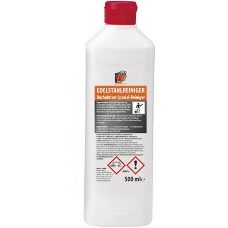 Nettoyant pour Acier Inox en Liquide 0,5 Litre - Mastro