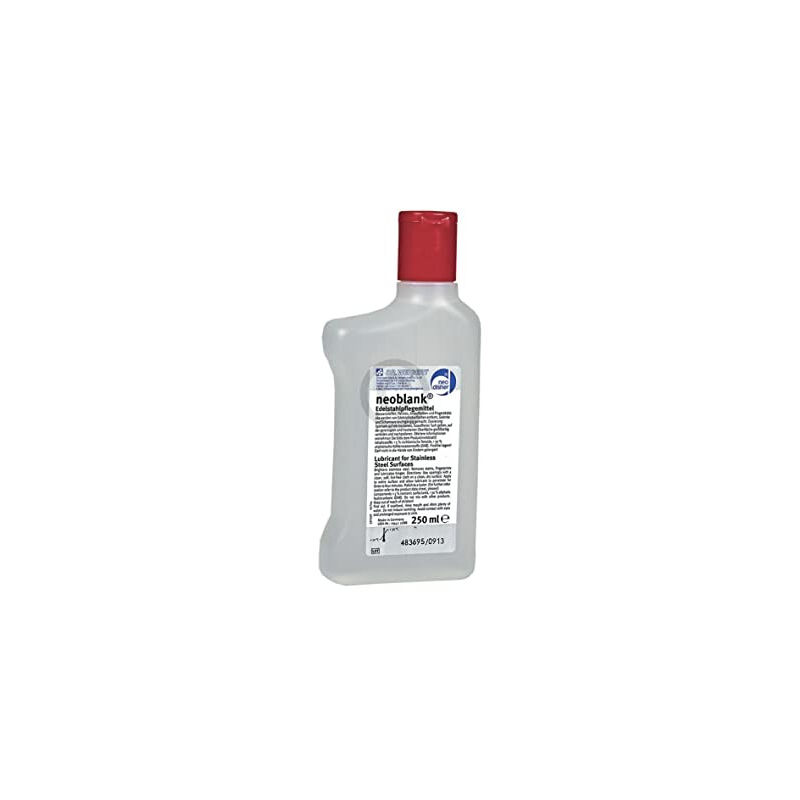 Nettoyant pour acier inoxydable Neoblank 250 ml compatible avec Liebherr 8409030 pour réfrigérateur