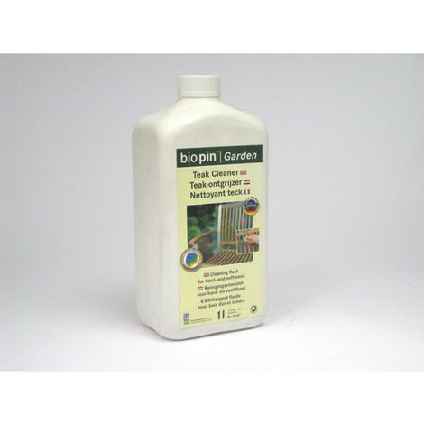 Nettoyant pour bois exotique Biopin 1L soit 9m²