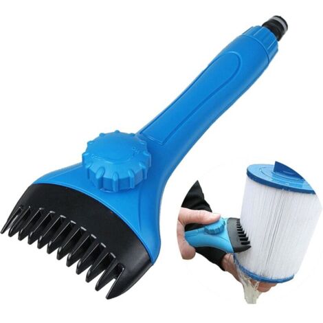 Nettoyant pour Cartouche de Filtre de Piscine Outils de Nettoyage des débris et de la saleté Filtre de Piscine Spa et Outil de Nettoyage de Filtre de Piscine pour éliminer Les débris