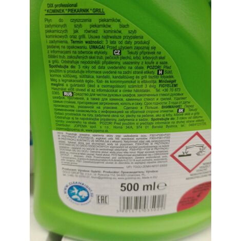 Nettoyant pour cheminée et barbecue 500 ml