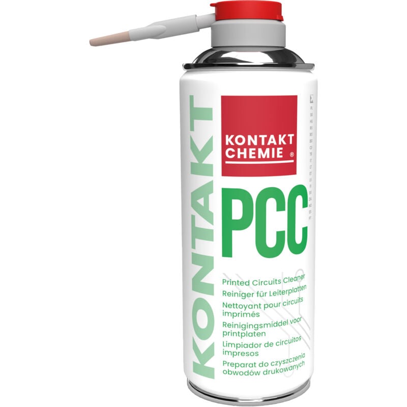 CRC - Nettoyant pour carte de circuit imprimé Kontakt Chemie kontakt pcc, Aérosol 400 ml pour Composants électroniques, ( Prix pour 1 )
