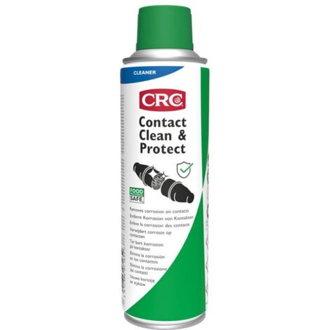 Nettoyant pour contacts électriques CRC Contact Clean & Protect, Aérosol 250 ml pour Nettoyage, désoxydation, ( Prix pour 1 )