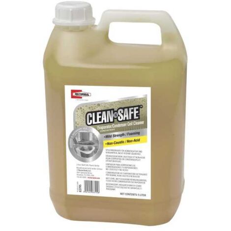 Nettoyant léger pour échangeur de climatisation 5L – Biodégradable et non acide – Inhibiteur de corrosion – Pour nettoyage efficace des bobines – Rectorseal