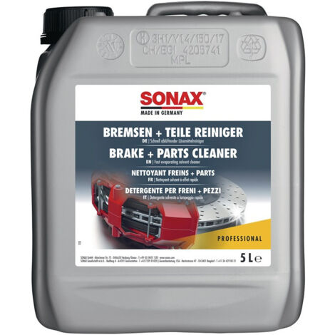 Nettoyant pour freins/pièces sans acétone 5 l bidon SONAX