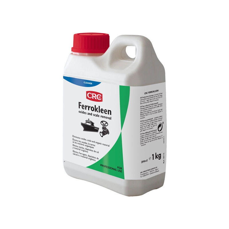 CRC - Nettoyage des surfaces métalliques brutes ou peintes, contaminées par la rouille, la chaux, les algues, les huiles et le goudron