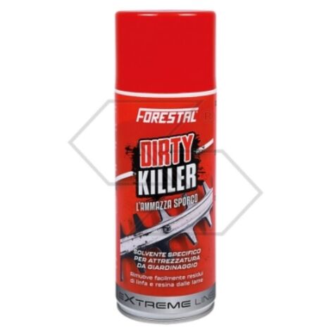 Nettoyant pour lames de taille-haie 400 ml spray anti-résine FORESTAL