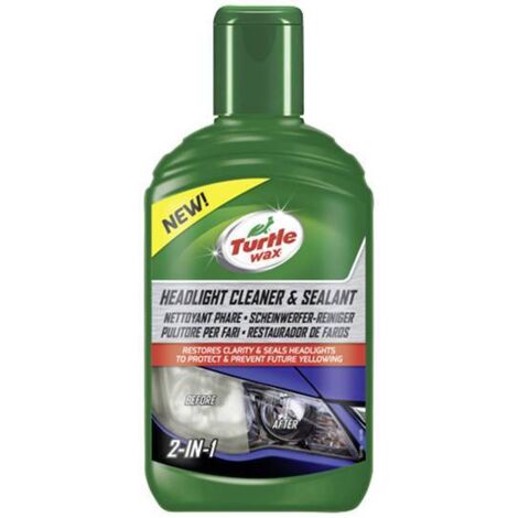 Nettoyant Pour Lampe De Voiture Turtle Wax Headlight Cleaner & Sealant 300ml
