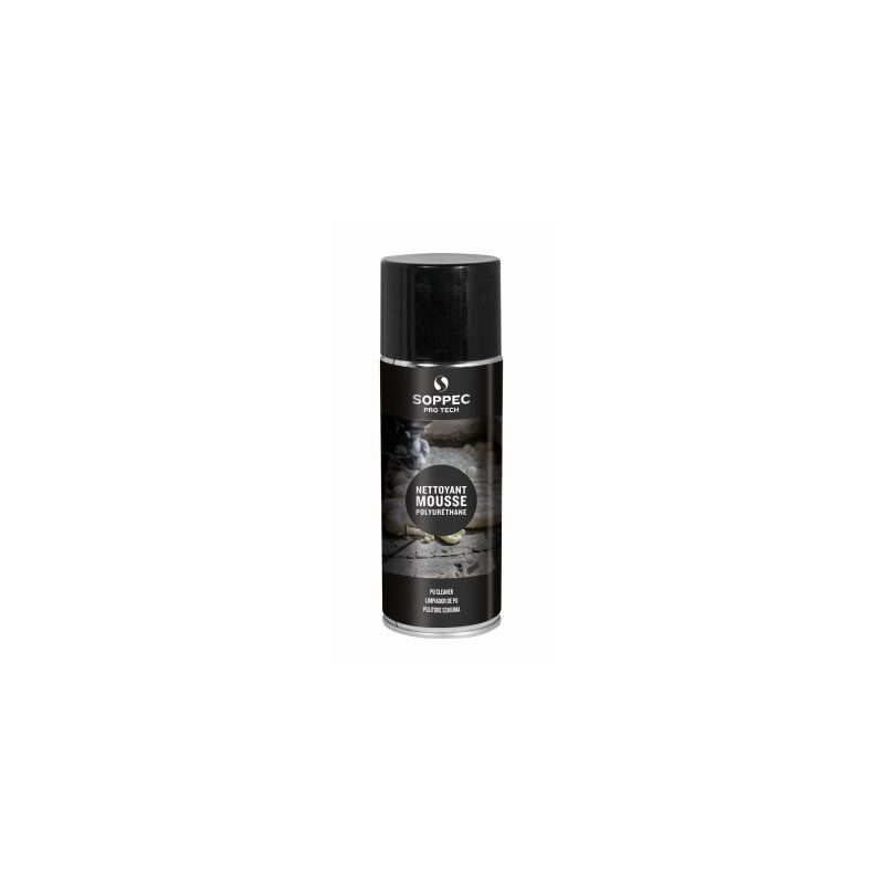 Nettoyant pour mousse polyuréthane 400 ml - Soppec