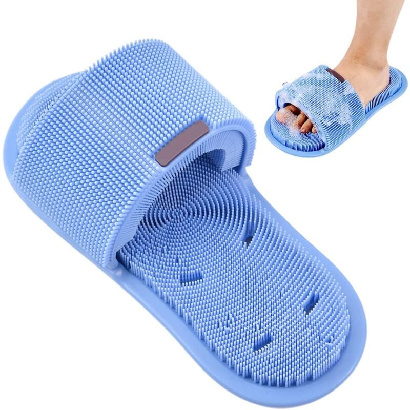 Nettoyant pour pieds en silicone pour douche Nettoyant pour pieds