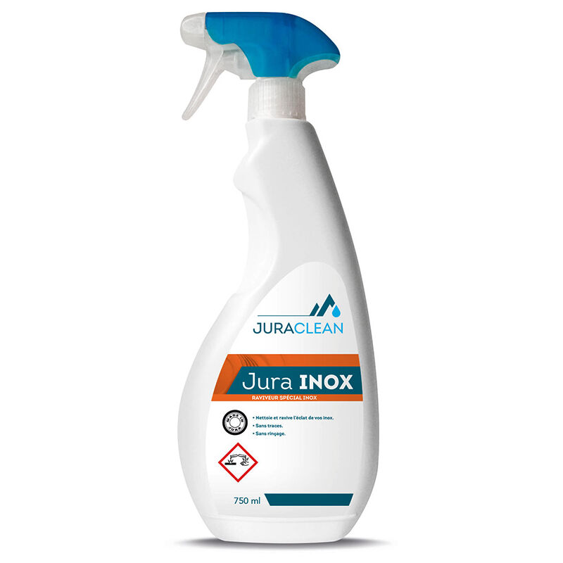 Jura Clean - Nettoyant pour plancha et barbecue en inox Jura Inox 750 ml