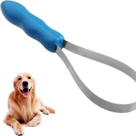 Nettoyant pour poils d'animaux, peigne à lames pour poils de chien, peigne pour chat