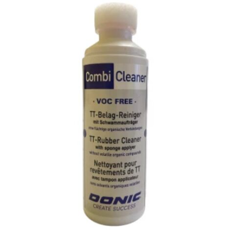 Nettoyant pour revêtements et caoutchoucs de raquettes de tennis de table Donic 100 ml