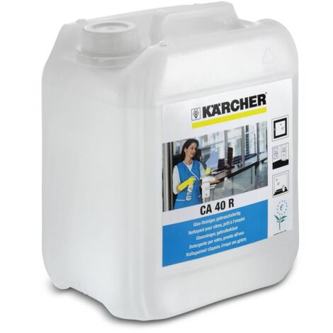 Nettoyant pour vitres 5L – Écolabel européen – Séchage rapide sans traces – Parfum agrume – Compatible lave-vitres WVP KÄRCHER