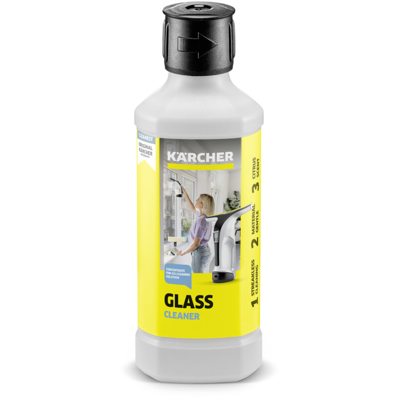 Nettoyant vitres (500ml) concentré rm 500 pour nettoyeur de vitres Kärcher - 62957720