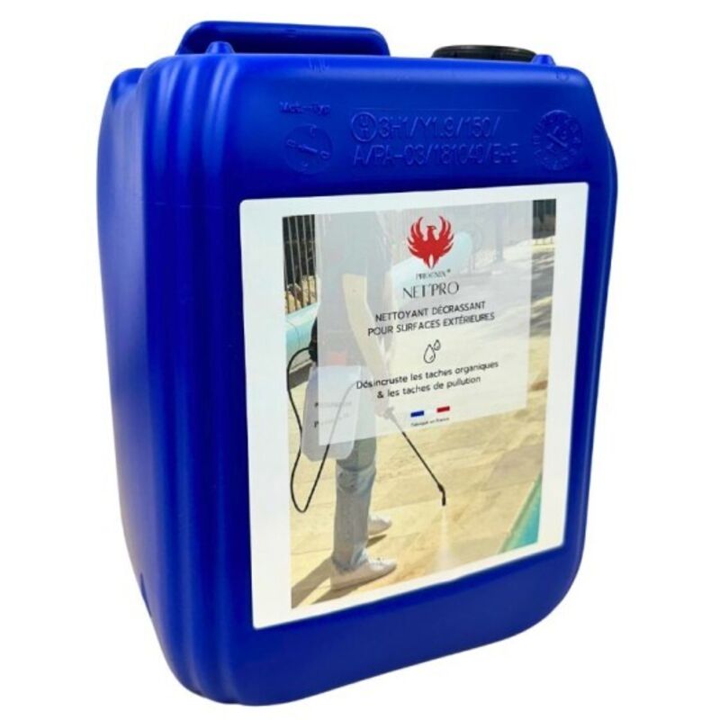 Nettoyant prêt à l'emploi toitures, façades, terrasses net'pro 5 l