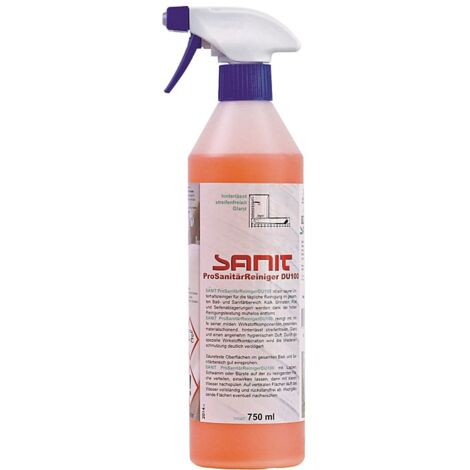 Nettoyant Pro sanitaire DU 100 sanit, 750 ml N° fab. 3025