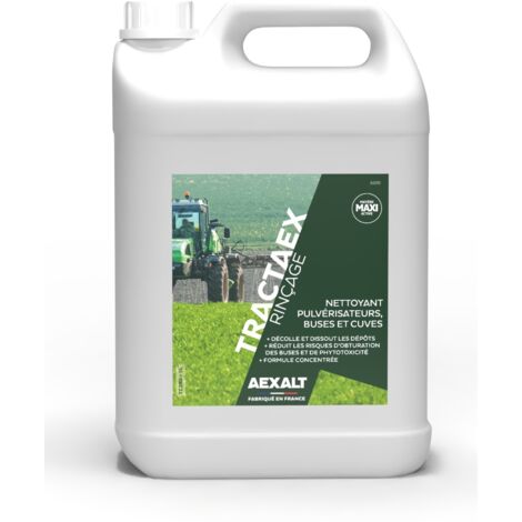 Nettoyant pulvérisateurs, buses et cuves TRACTAEX RINÇAGE 5L - AEXALT - TC283