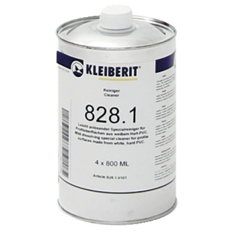 Kleiberit - Nettoyant pvc élimination des souillures et préparation des surfaces au collage, bidon de 0, 800 litre