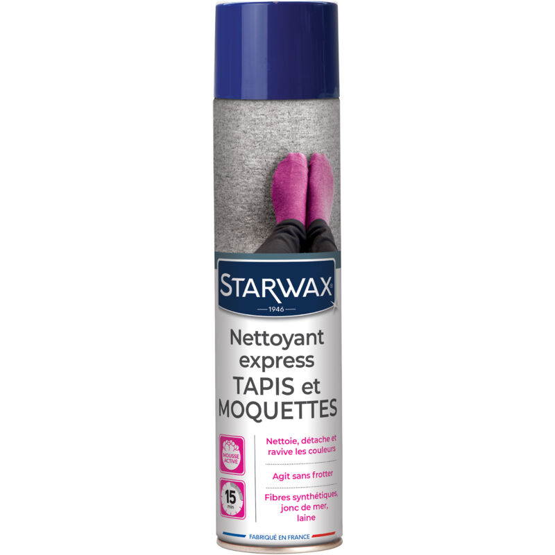 Starwax - Nettoyant express pour tapis et moquettes 600ml