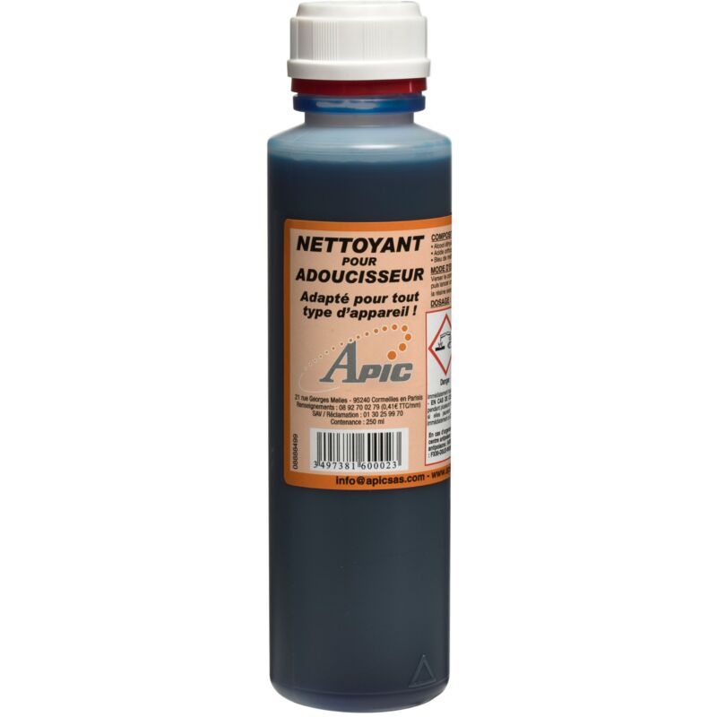 Apic - Nettoyant résine adoucisseur 250 mL