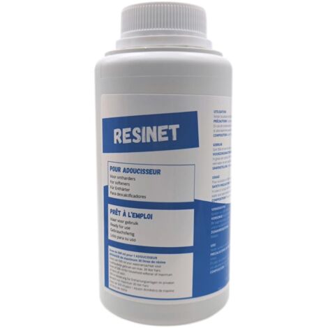 Nettoyant résine pour adoucisseur d'eau