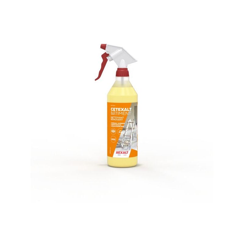 Détergent nettoyant spécial gros travaux cetexalt bâtiment (1 litres) - GT747 Aexalt Pluho