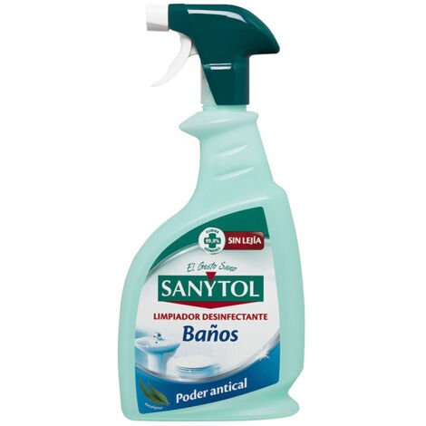 Nettoyant Salle de Bain Sanytol - Désinfectant Anticalcaire - 750ml