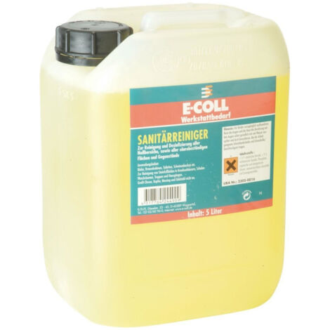Nettoyant sanitaire 5L bidon E-COLL