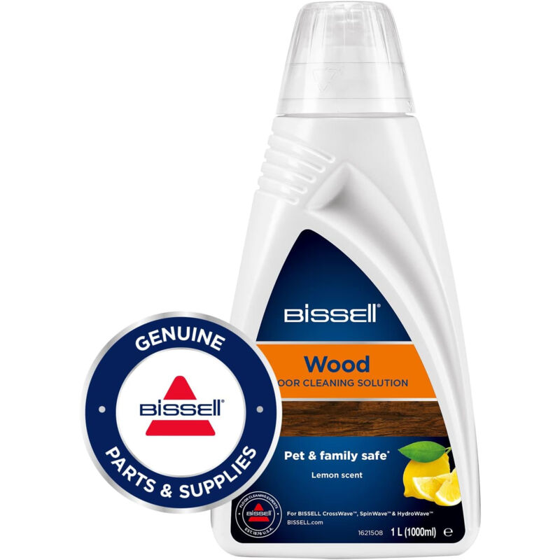 Nettoyant sols bois parfum citron (1L) Bissell Compatible Cross Wave & Spin Wave - 1788L